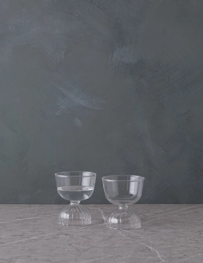 Tutu Bowl / Water Glass (Set of 2)  by Ichendorf Milano 