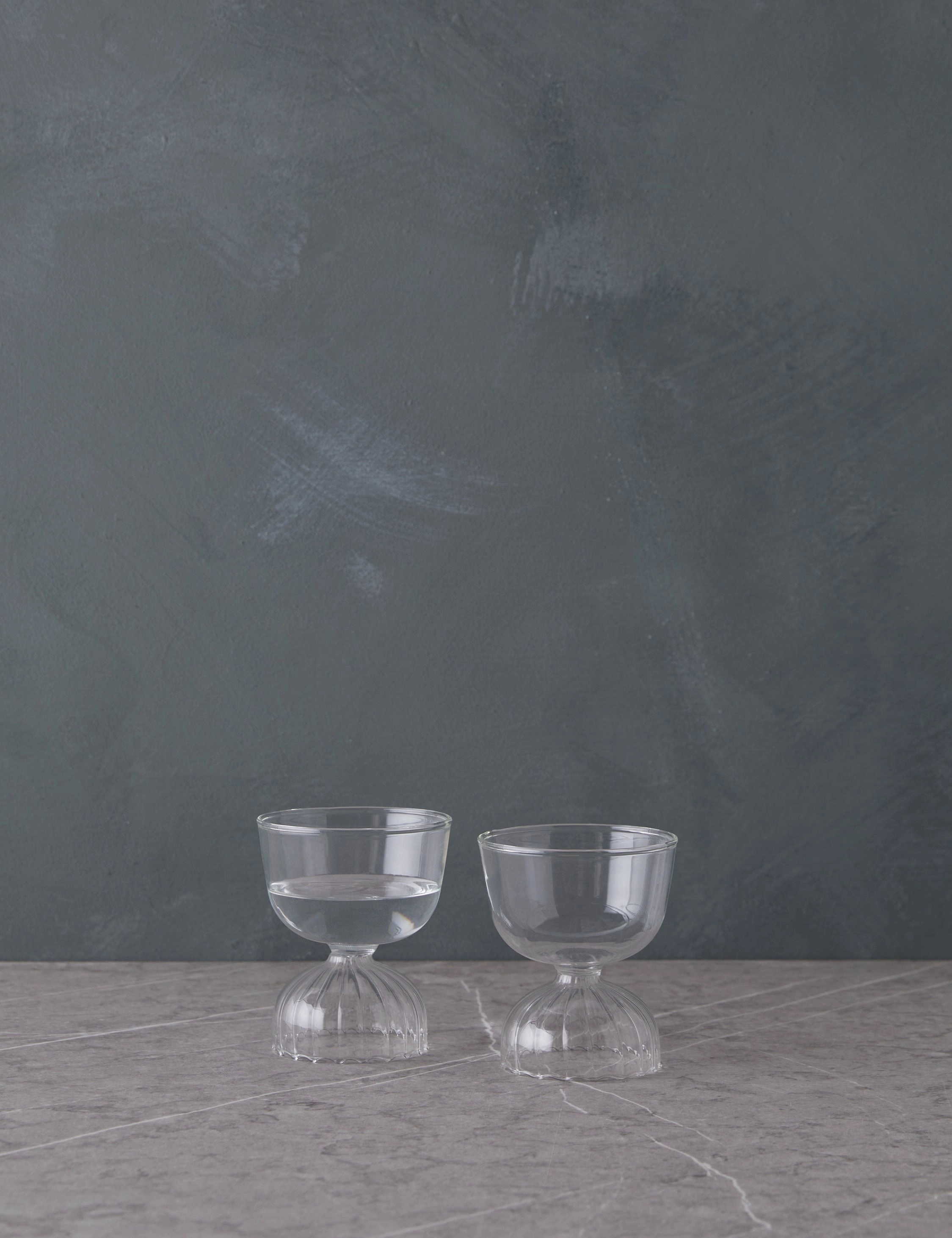 Tutu Bowl / Water Glass (Set of 2)  by Ichendorf Milano 