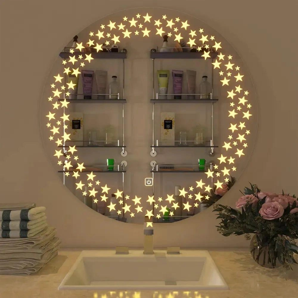 Twinkling Stars LED Bathroom Mirror 