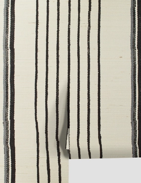 Two Tone Stripe Grasscloth Wallpaper By Nathan Turner 