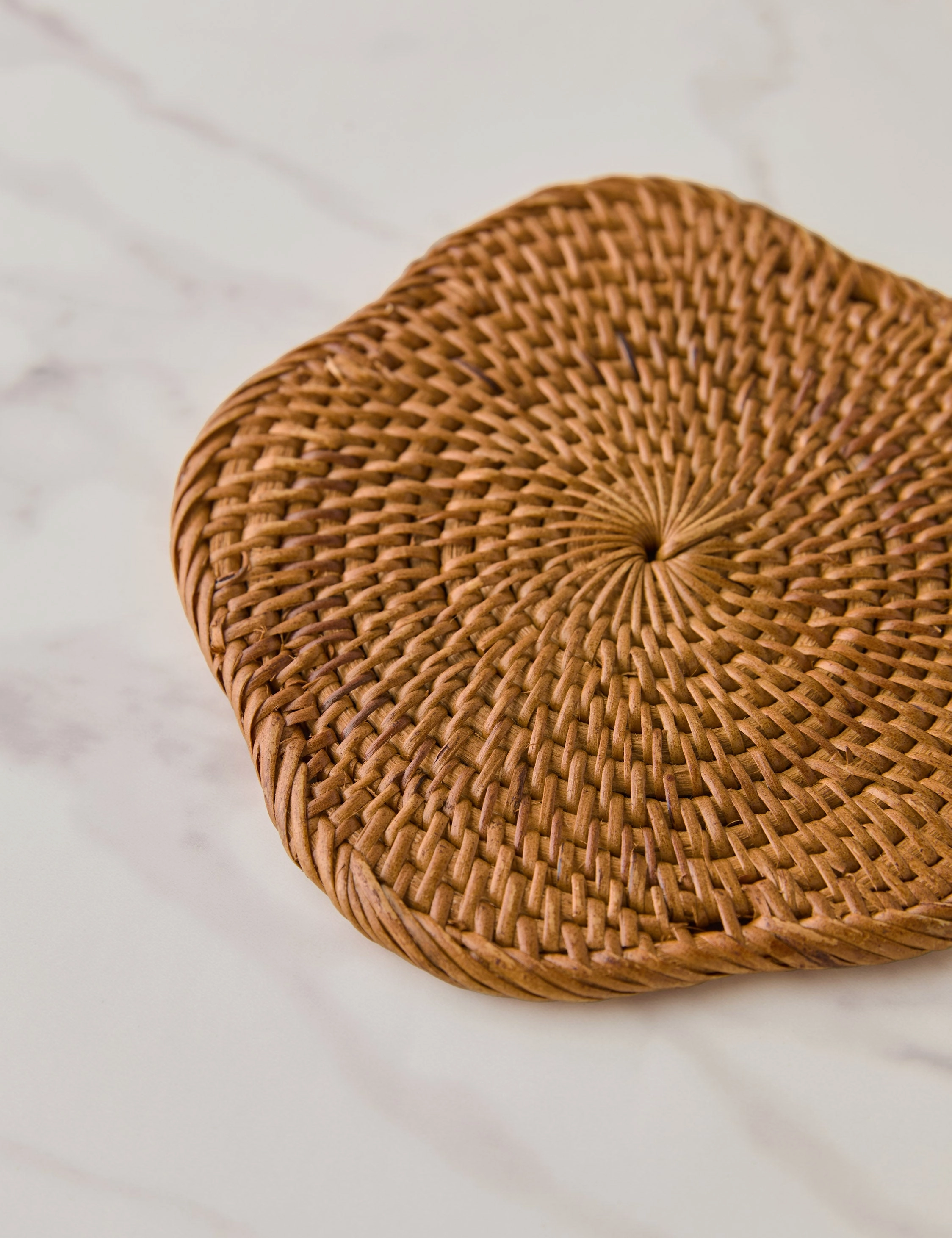 Tyna Rattan Coasters (Set of 4)
