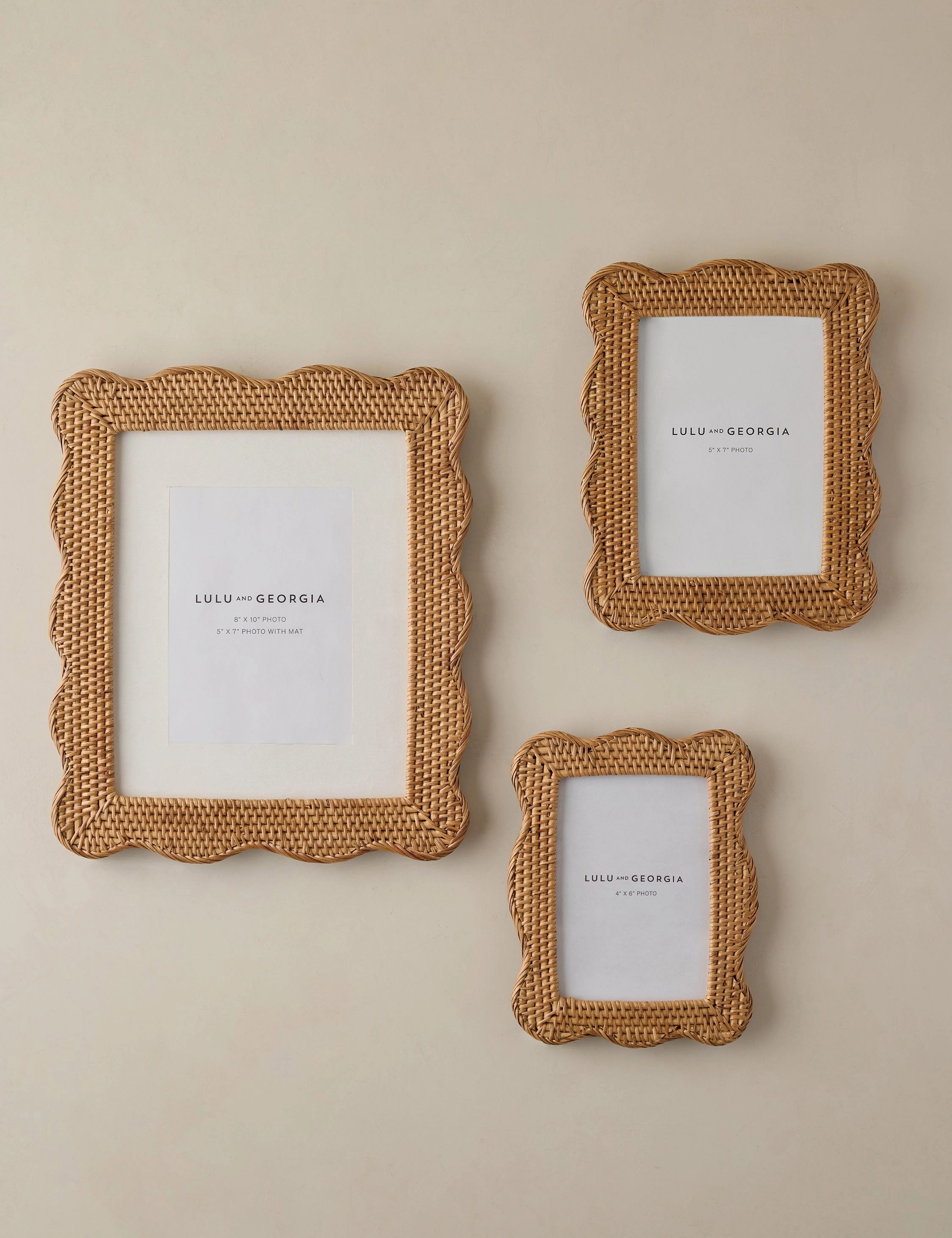 Tyna Rattan Picture Frame