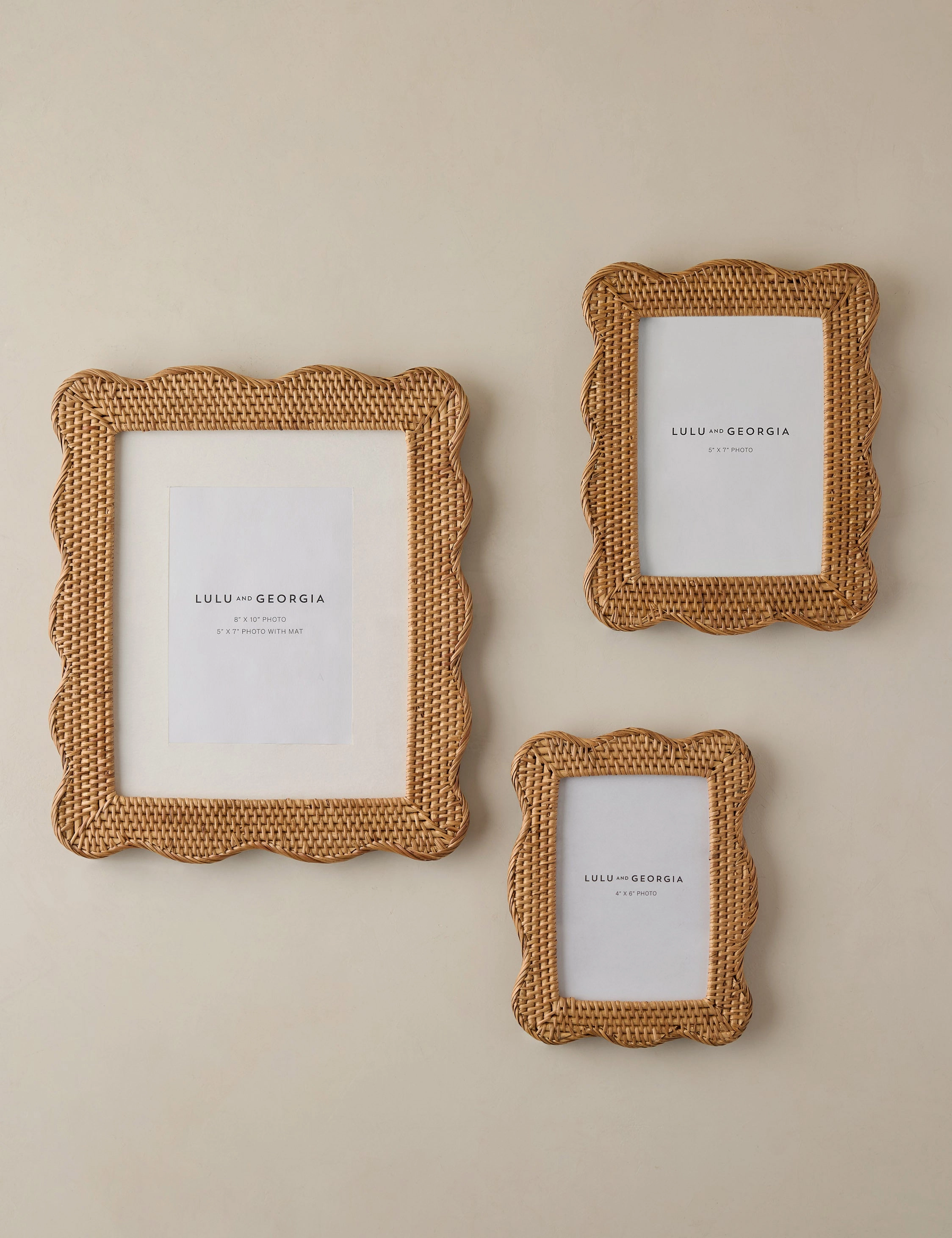Tyna Rattan Picture Frame