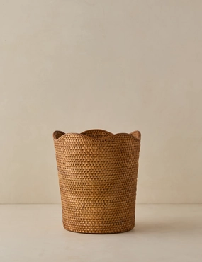 Tyna Rattan Wastebin 