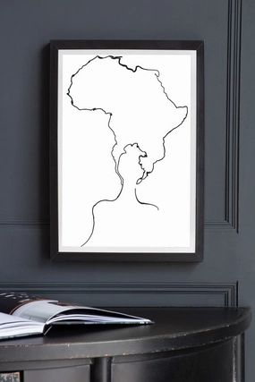 Unframed Africa On My Mind Art Print 