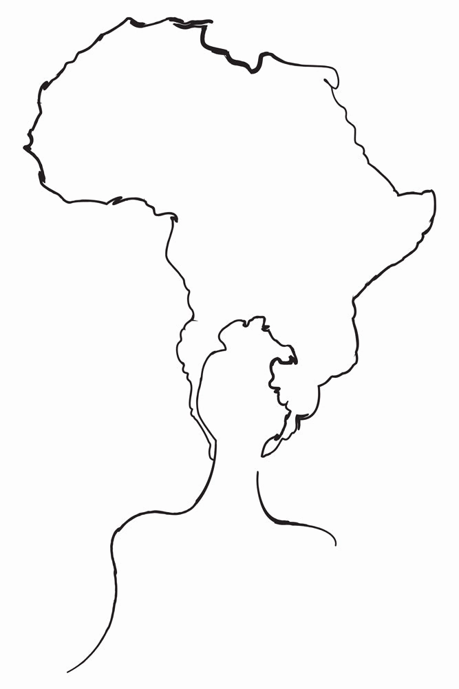 Unframed Africa On My Mind Art Print