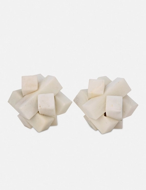 Ursula Cube Sculpture (Set of 2) -  - 