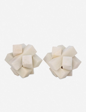 Ursula Cube Sculpture (Set of 2) -  - 