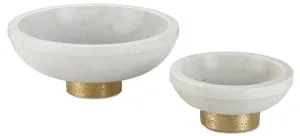 Valor White Marble Bowl 