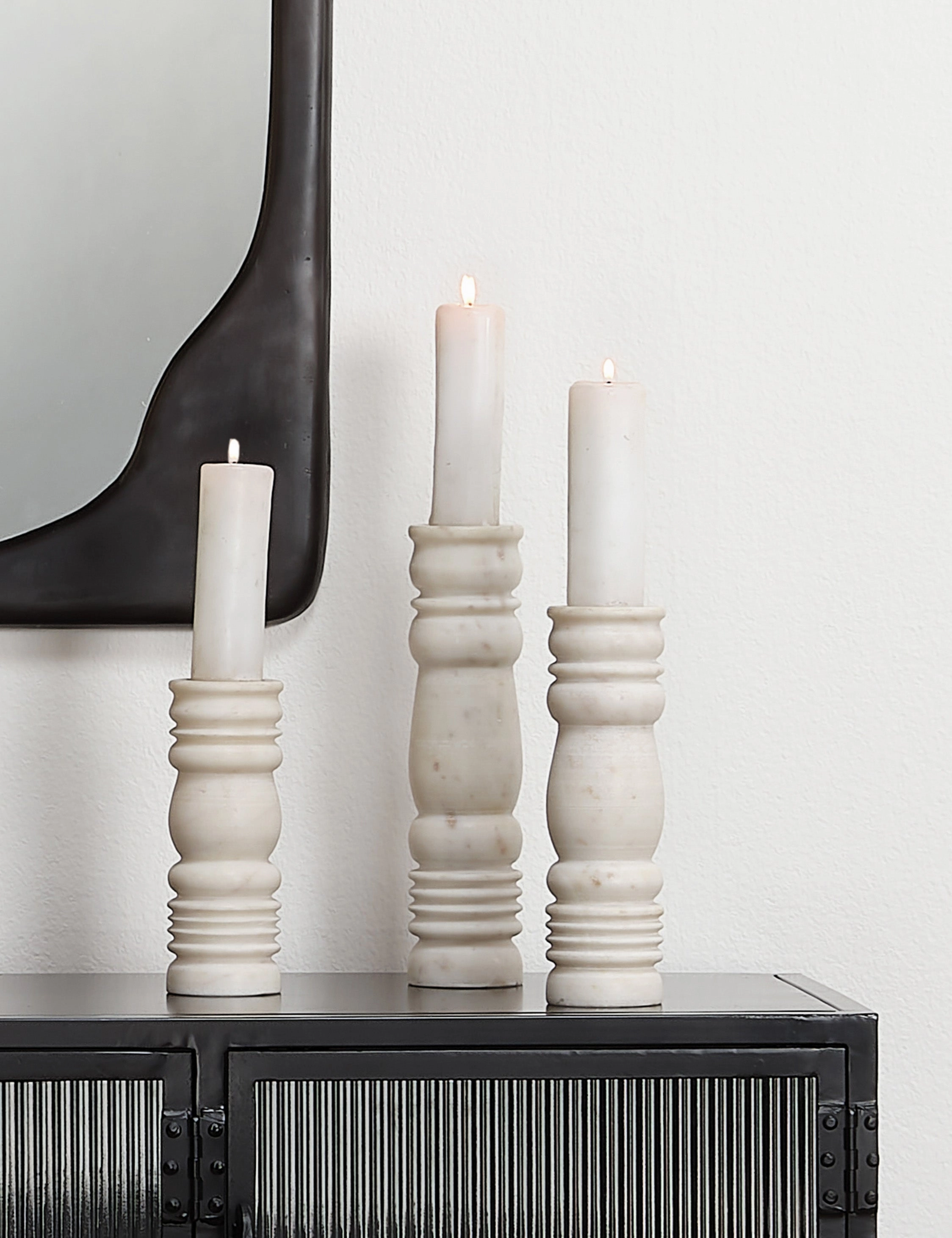 Vasha Candlesticks (Set of 3)