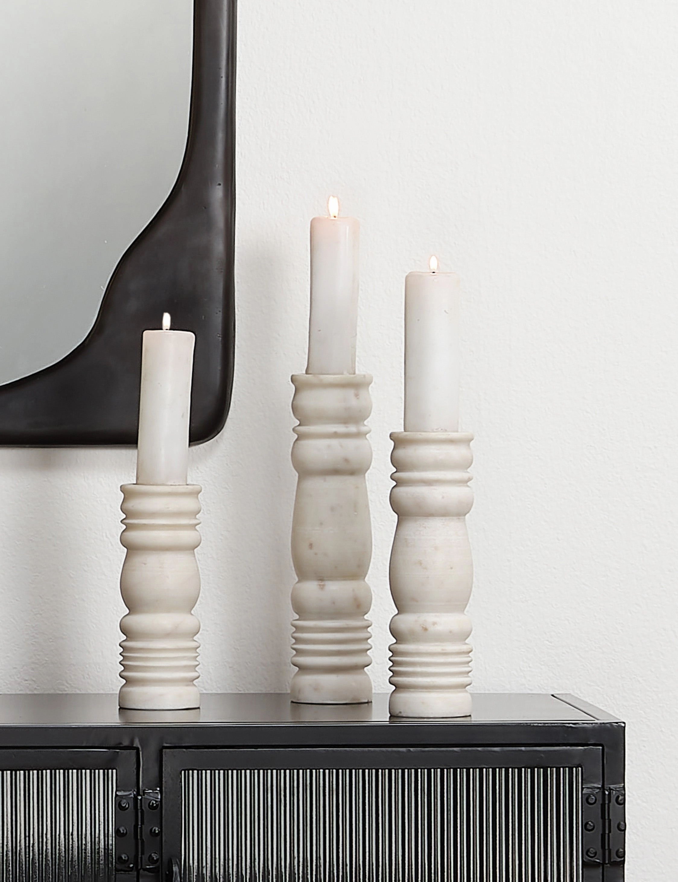 Vasha Candlesticks (Set of 3)
