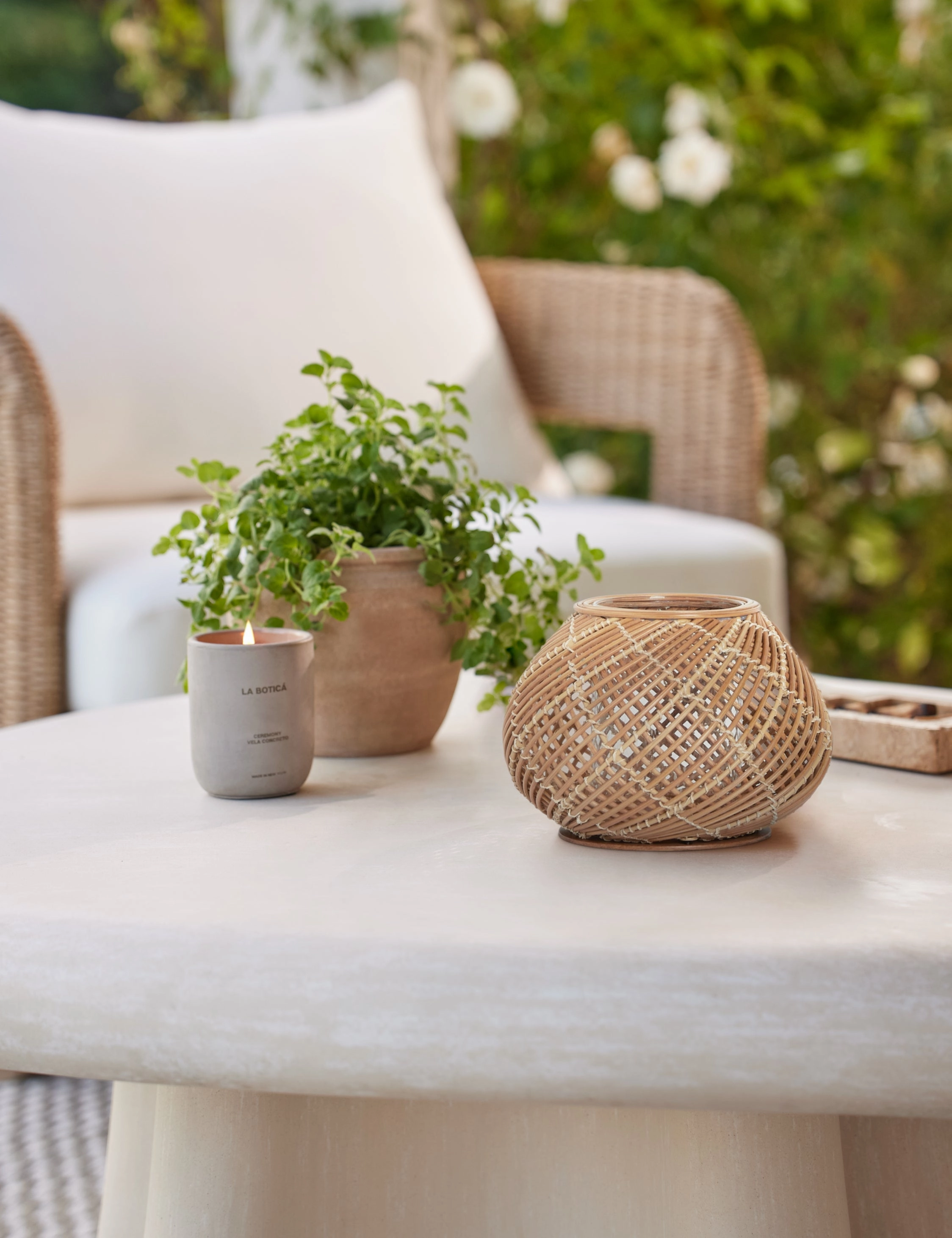 Vela Concreto Candle by La Botic
