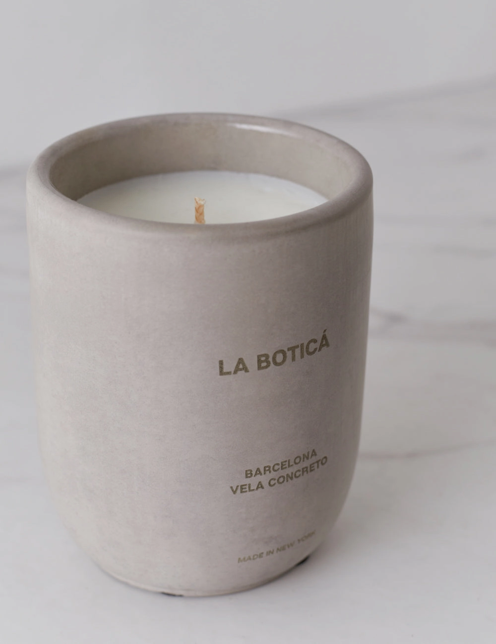 Vela Concreto Candle by La Botic