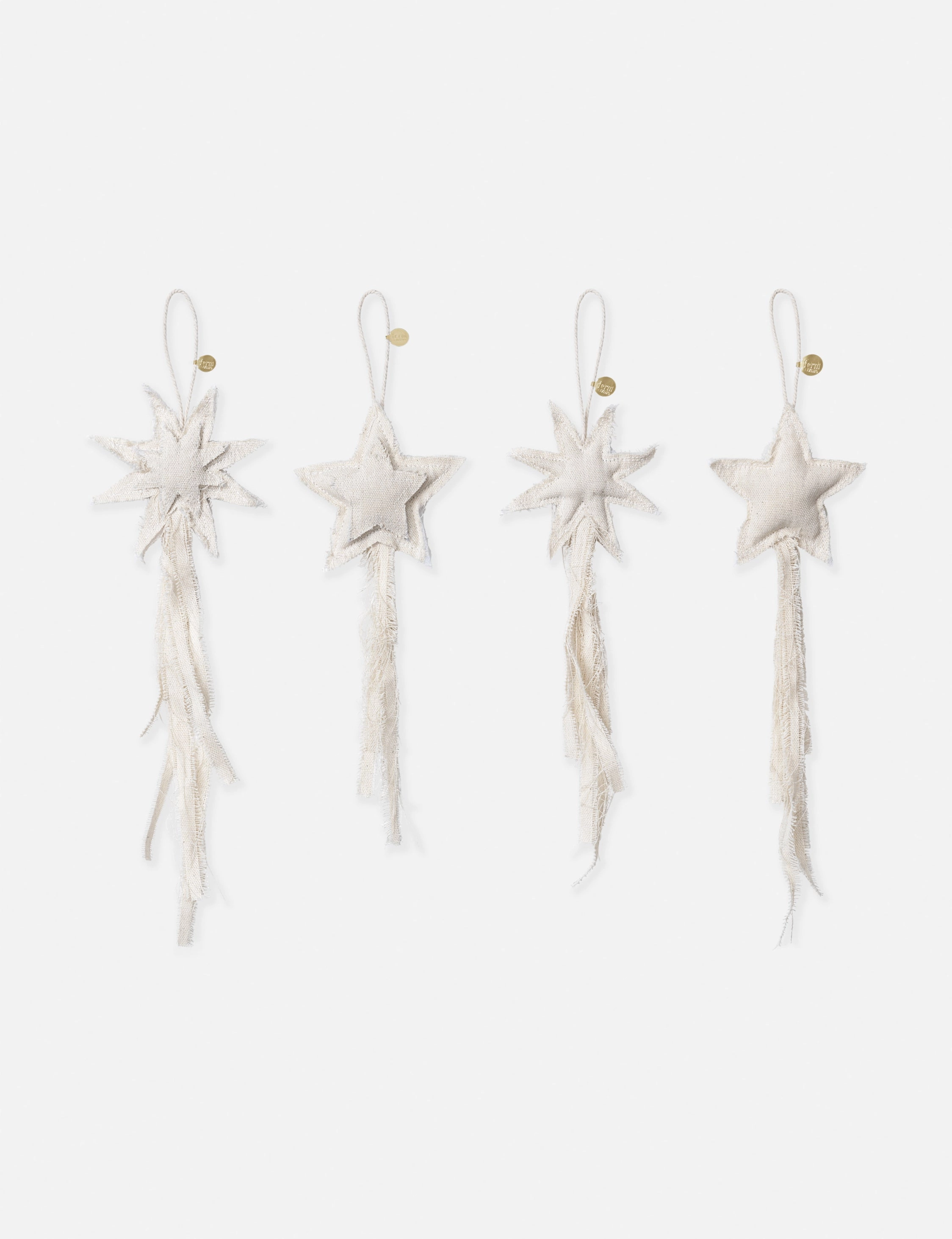 Vela Star Ornaments (Set of 4) by Ferm Living 