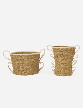 Verso Baskets (Set of 2) by Ferm Living 
