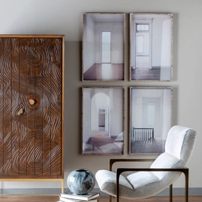 Vestibule Framed Prints Set 