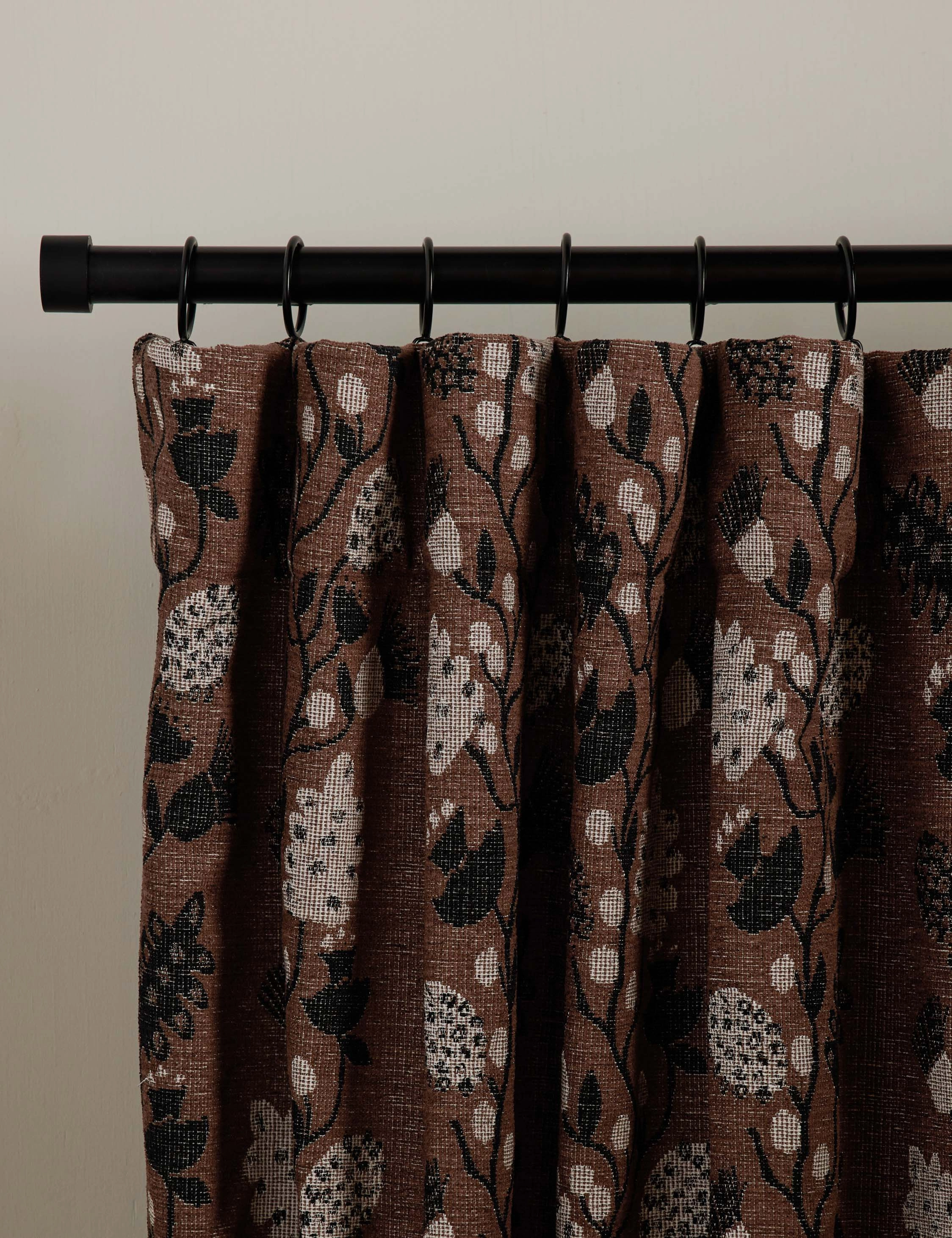 Vini Botanical Jacquard Curtain Panel by Sarah Sherman Samuel 