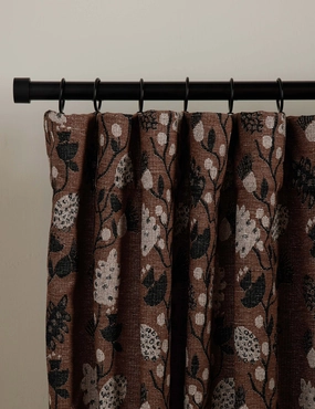 Vini Botanical Jacquard Curtain Panel by Sarah Sherman Samuel 