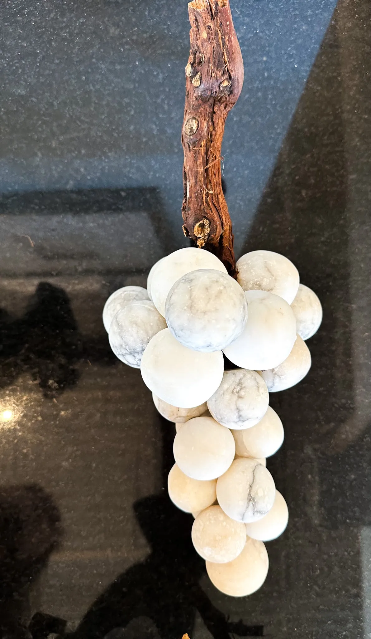 Vintage Alabaster Grapes