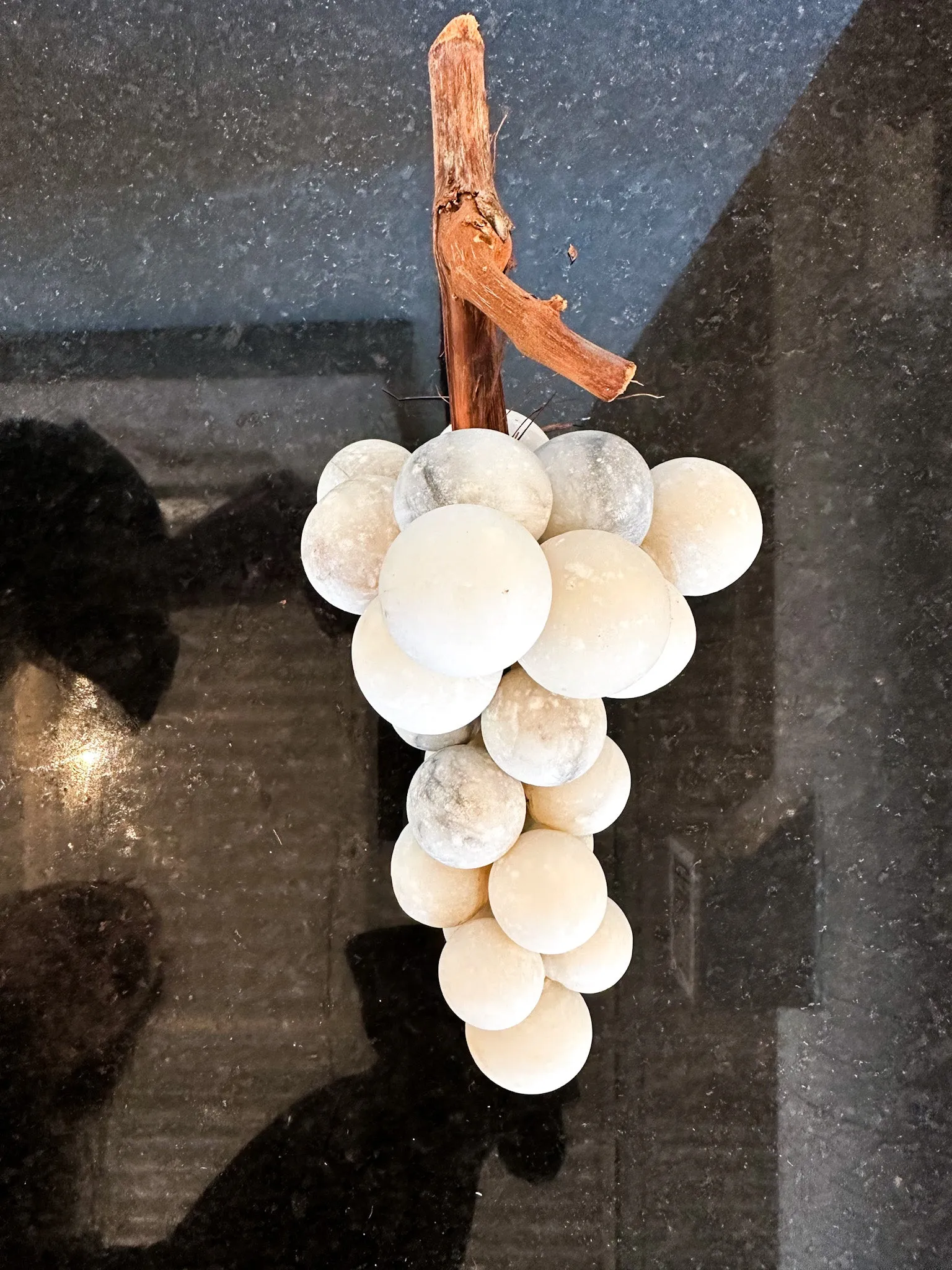 Vintage Alabaster Grapes