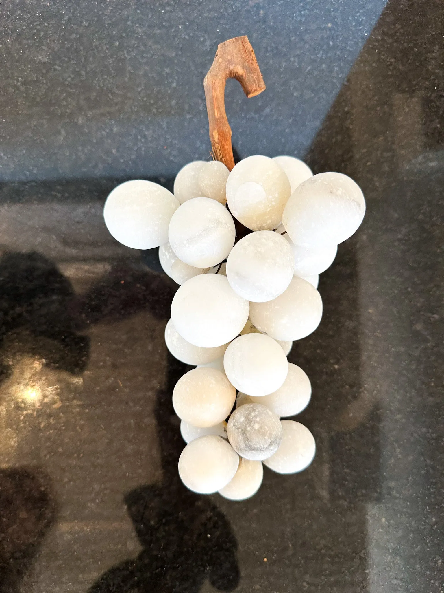 Vintage Alabaster Grapes