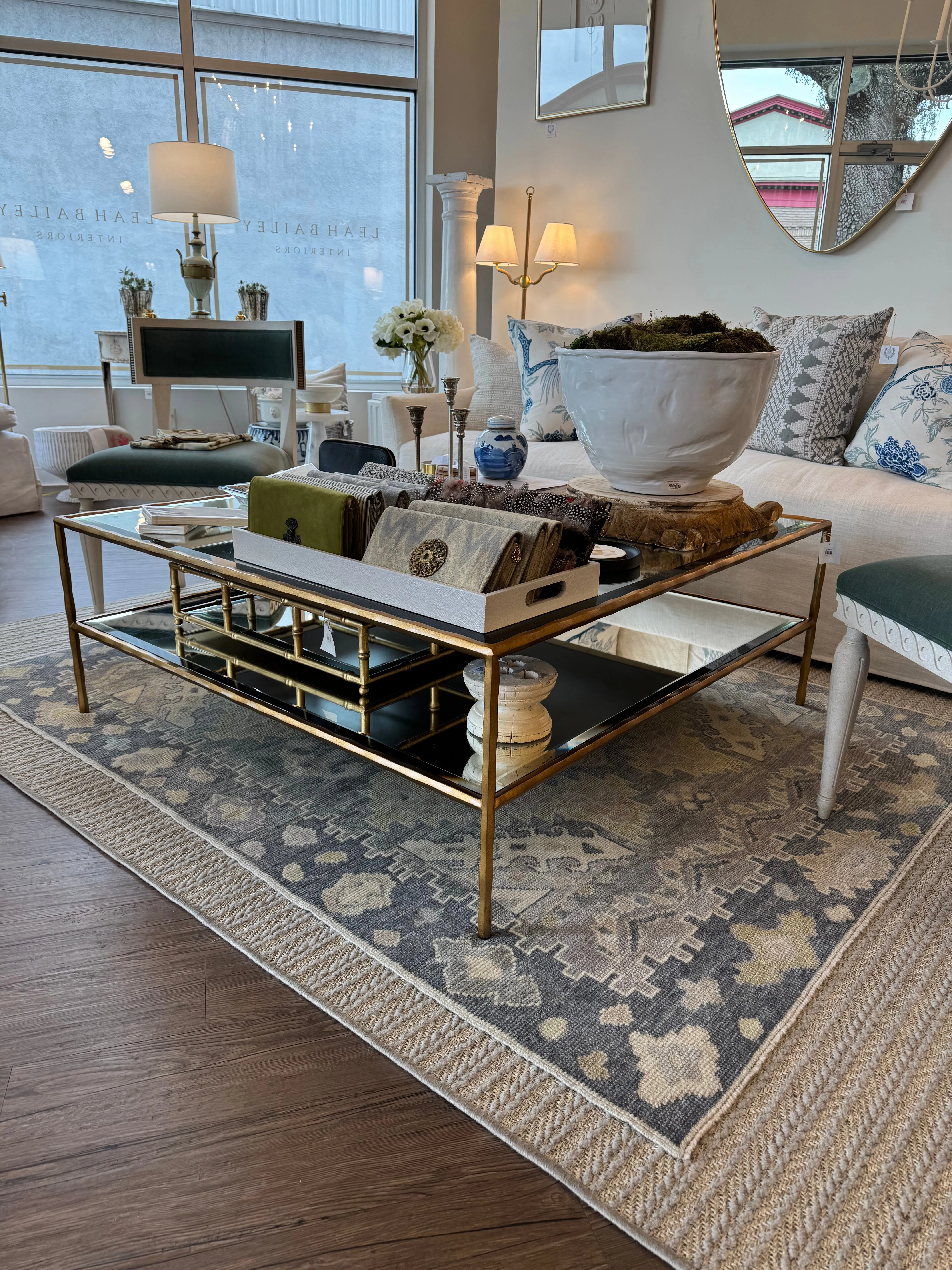 Vintage Oushak Rug