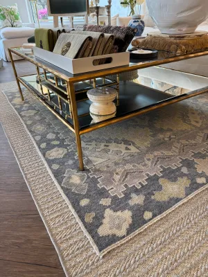 Vintage Oushak Rug 