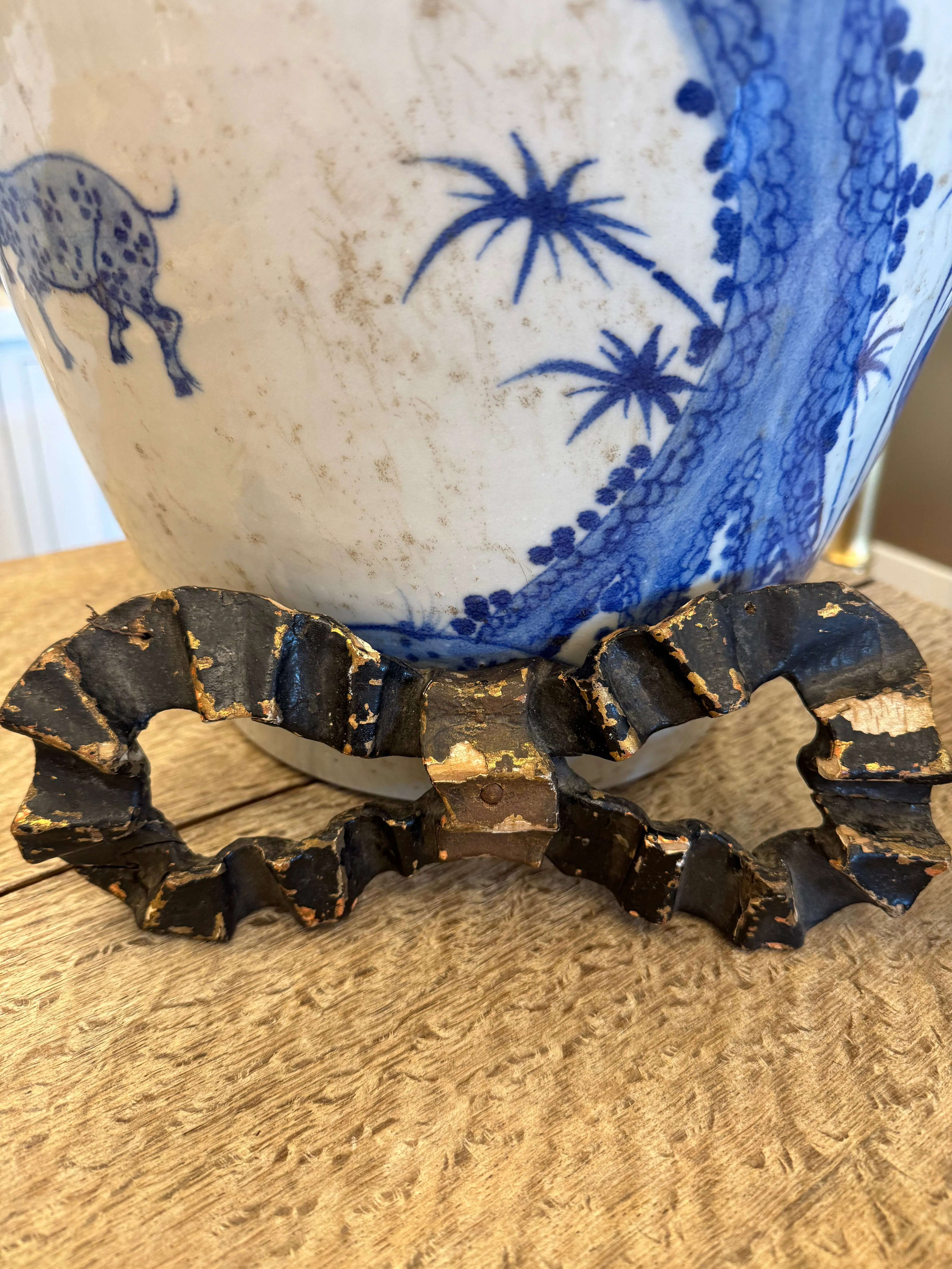 Vintage Wooden Bow Fragment