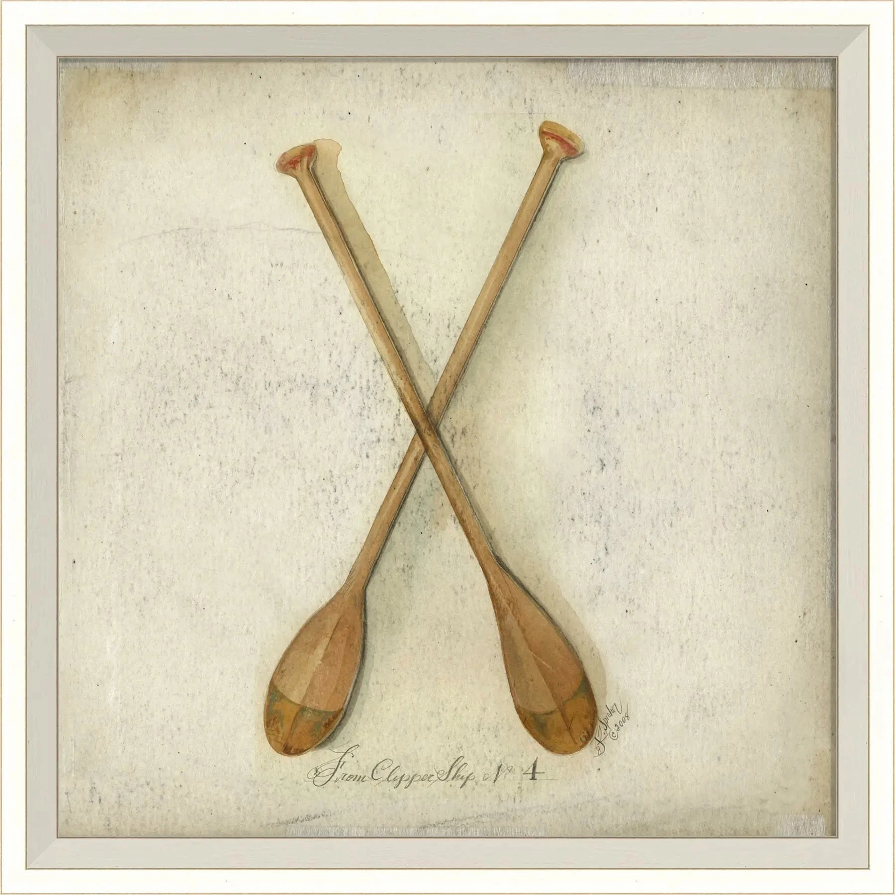 Vintage Beach Gear Art Print