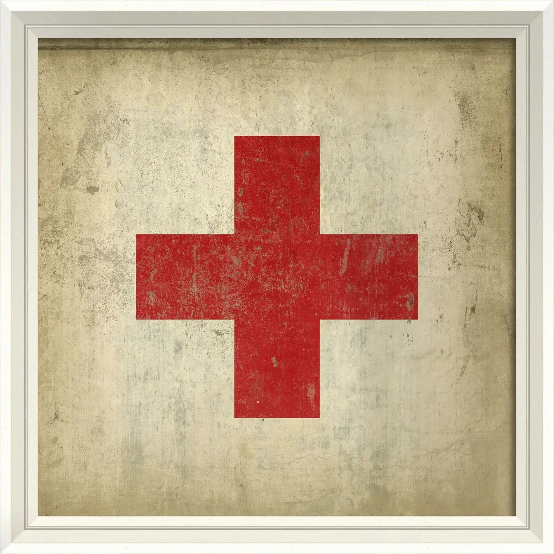 Vintage First Aid Art Print 