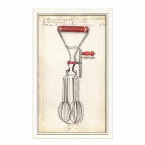 Vintage Kitchen Tool Framed Art Print 