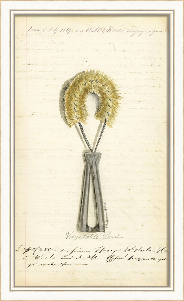 Vintage Kitchen Tool Framed Art Print