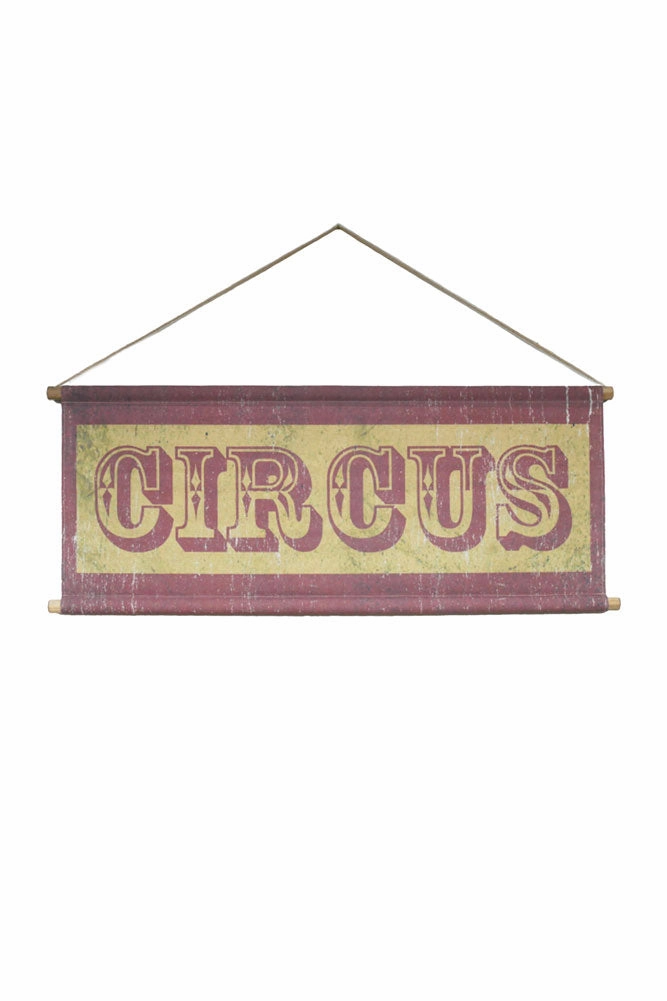 Vintage-Style Circus Wall Art