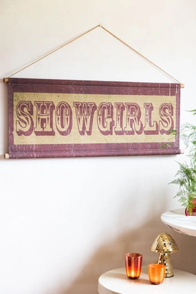 Vintage-Style Showgirls Wall Art 