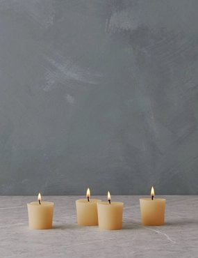 Votive Candles (Set of 4) by Greentree Home 