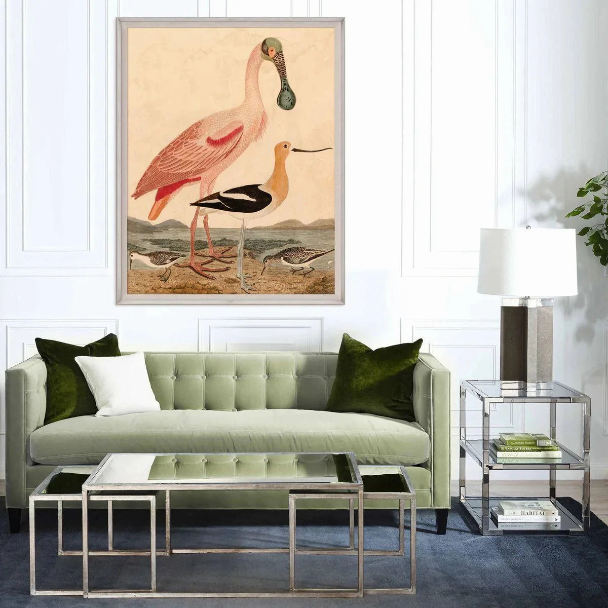 Warnicke Spoonbill Birds Reproduction Wall Art