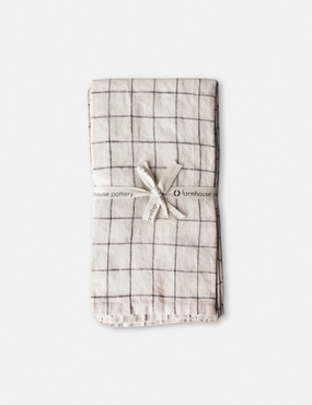 Washed Linen Napkin by Farmhouse Pottery 