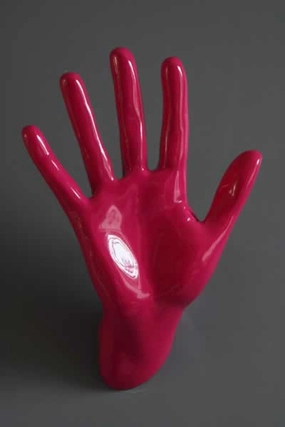Waving Hand Wall Art & Coat Hook 