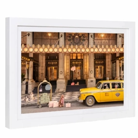 Welcome to The Plaza Hotel Mini Framed Print by Gray Malin 