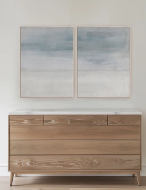 Whisper Diptych Wall Art (Set of 2) by Carol Benson-Cobb 