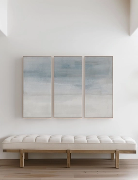 Whisper Triptych Wall Art (Set of 3) by Carol Benson-Cobb 