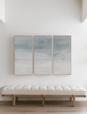 Whisper Triptych Wall Art (Set of 3) by Carol Benson-Cobb 
