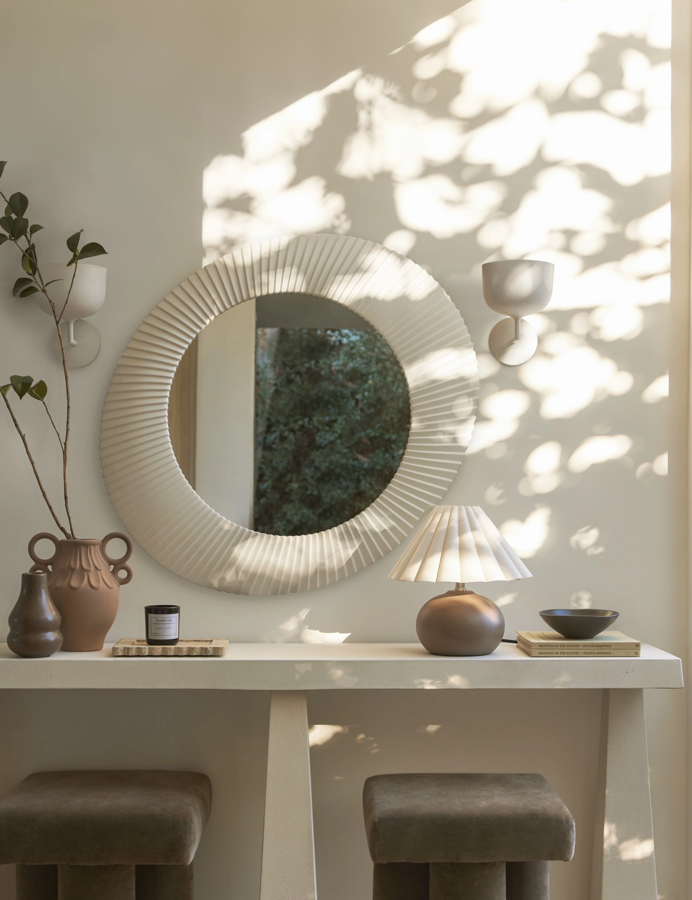 Whitaker Round Mirror 