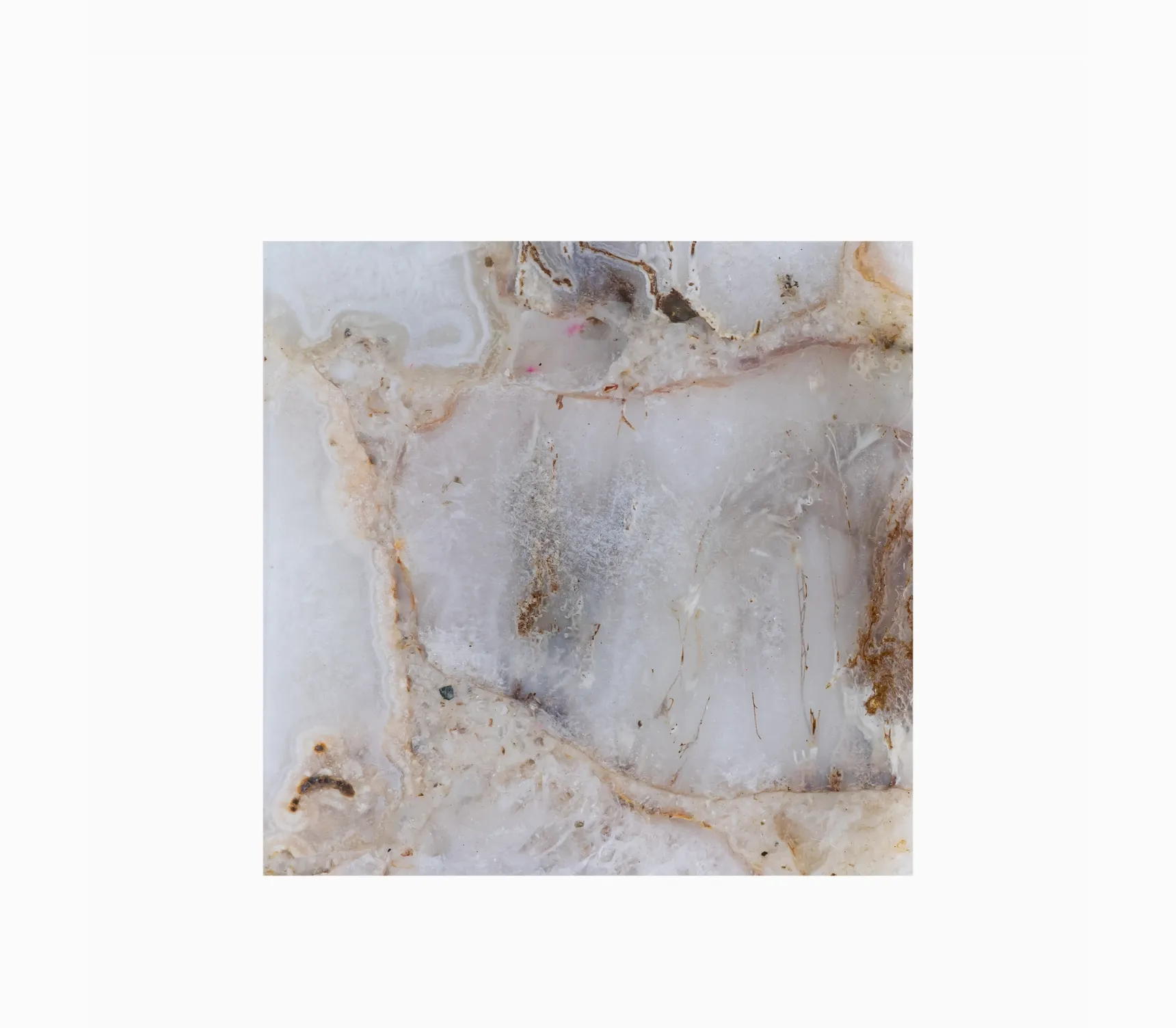White Agate Coasters