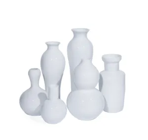 White Vase- Assorted Sizes 