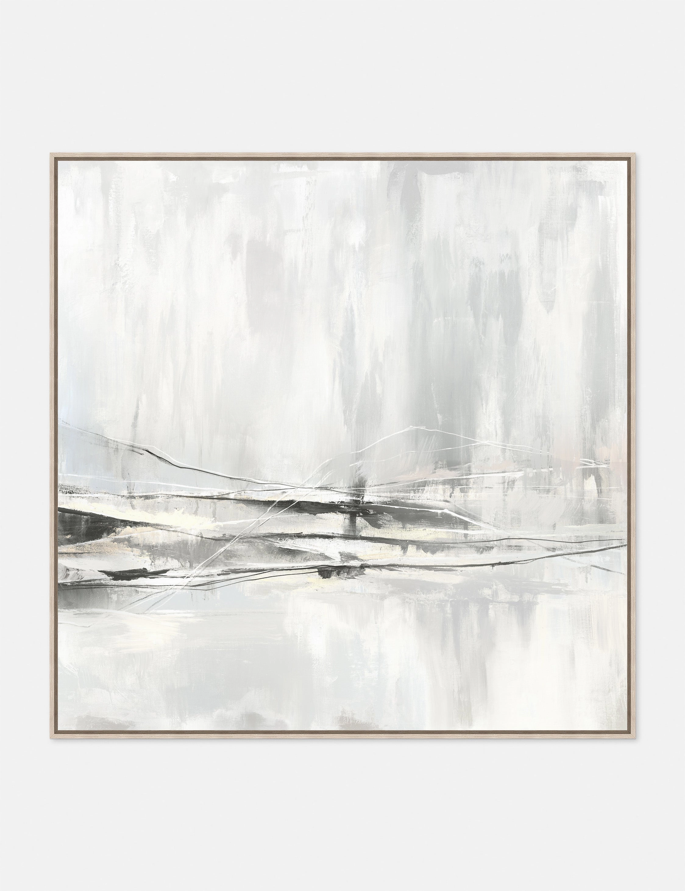 White Expanse Wall Art by Richard Ryder 