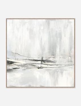White Expanse Wall Art by Richard Ryder 