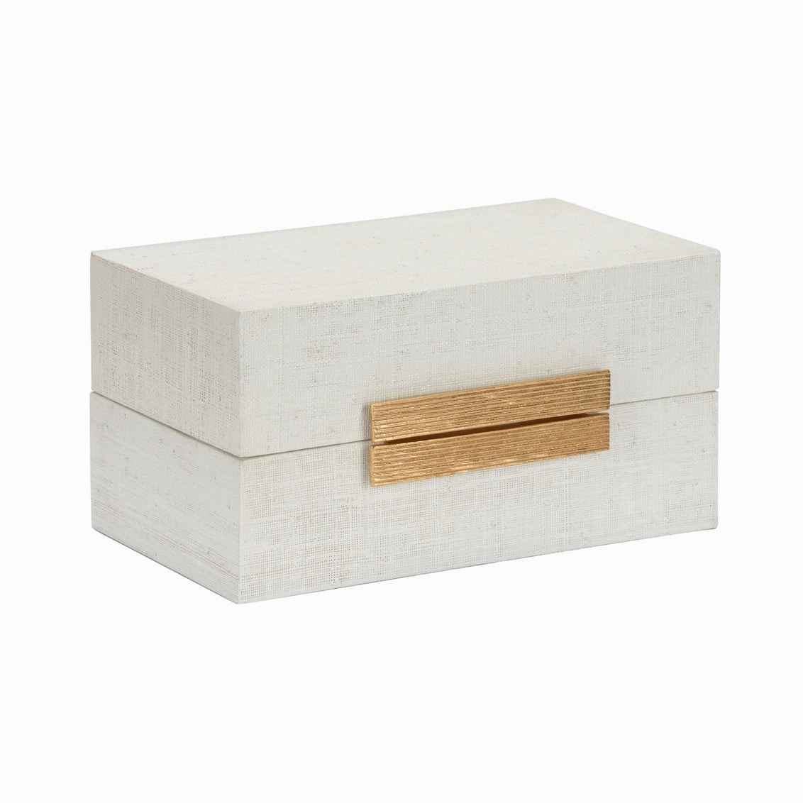 White Raffia Boxes