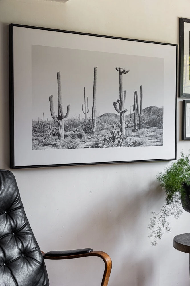 Wild West Cactus Art Print