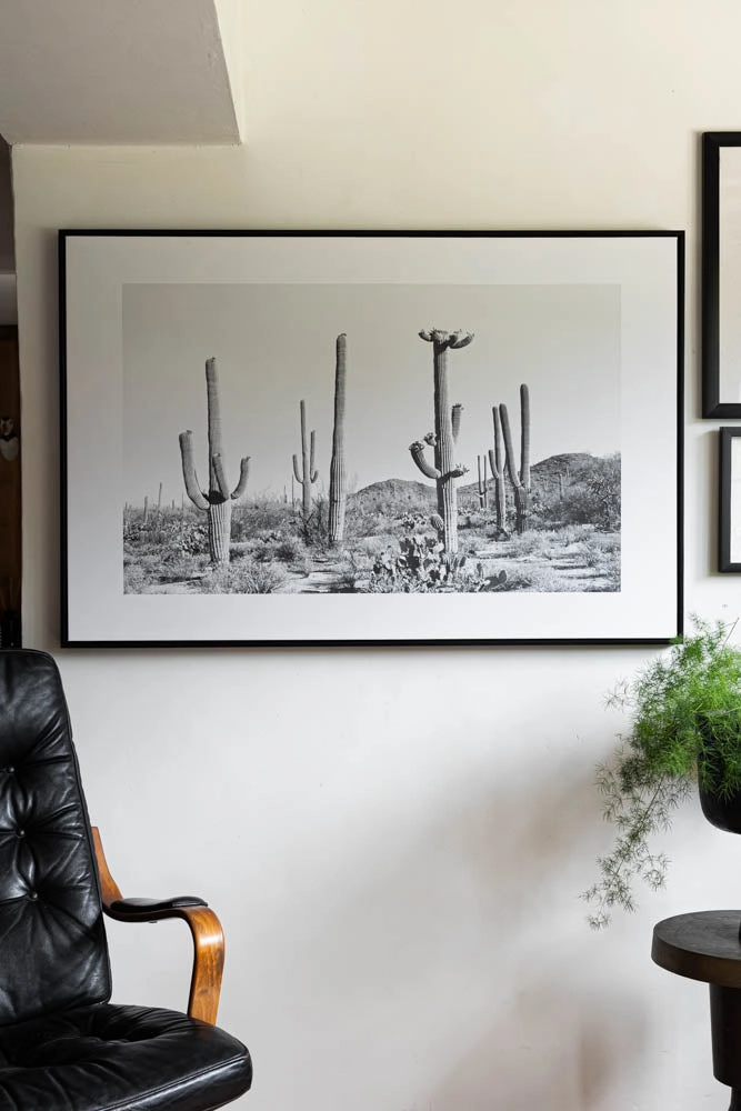 Wild West Cactus Art Print